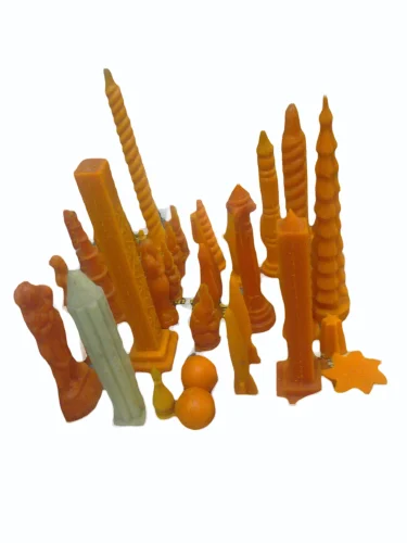 1 Candle Designer Aluminium Candle Moulds